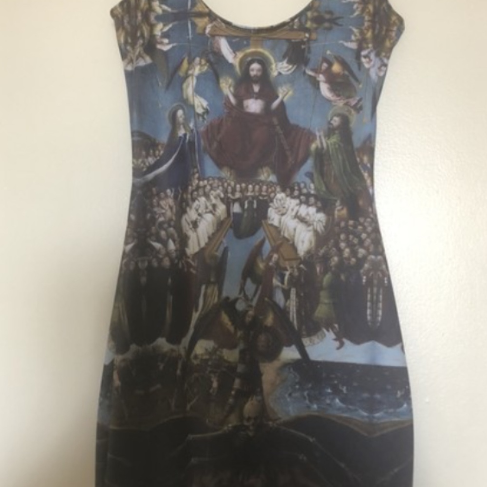 Blue/Purple Last Judgement Casual Dress